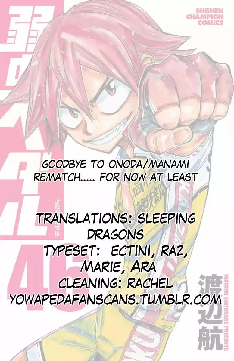 Yowamushi Pedal Chapter 394 18